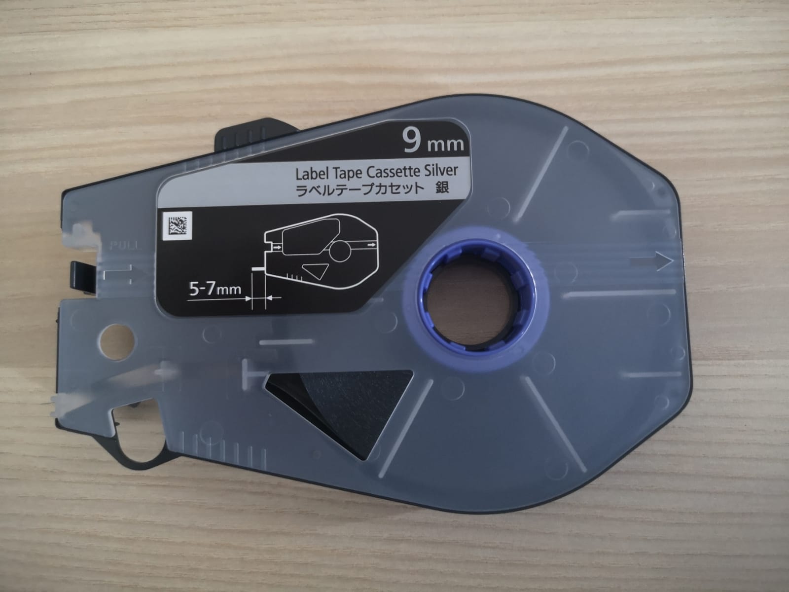 Canon [TM-LTC9S] Label Tape Cassette 9mmx 27m Silver [5063C002] ( 3 pcs/box)